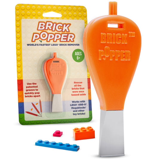 Orange LEGO Brick Popper Tool